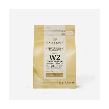 Cioccolato bianco puro 28% (conf. 2,5 kg)  - callebaut